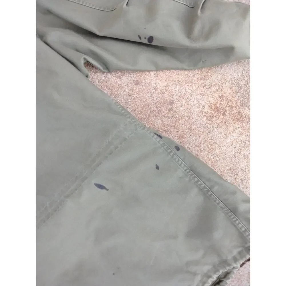 Vintage US Military M-65 Field Jacket OG-107 Army Coat Small Short